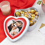 Personalised heart shaped tin box Personalised heart shaped tin box