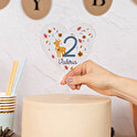 Personalizowany topper serce
