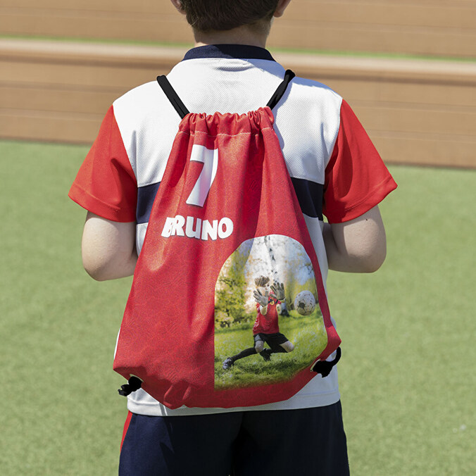 Mochila de cuerdas personalizada