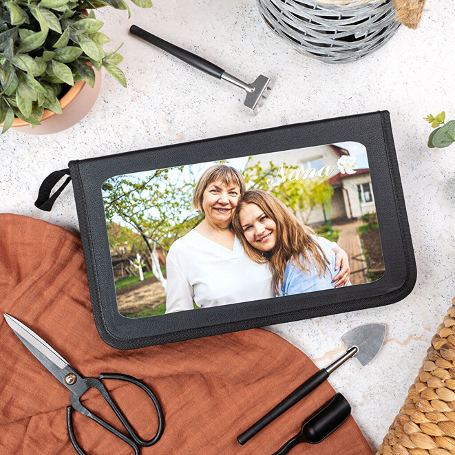 Kit di attrezzi da giardinaggio con astuccio personalizzato Kit di attrezzi da giardinaggio con astuccio personalizzato