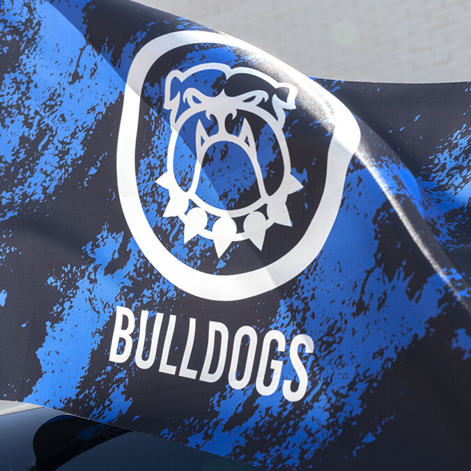 Personalised car flag