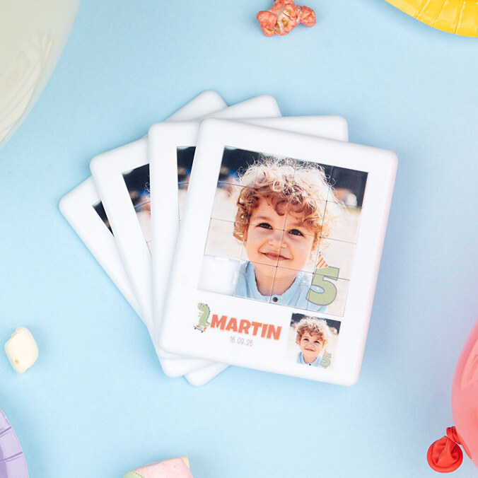 Puzzle rompecabezas deslizante personalizado