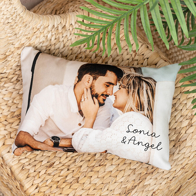 Cojín rectangular 40x25 personalizado