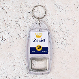 Keyring bottle opener