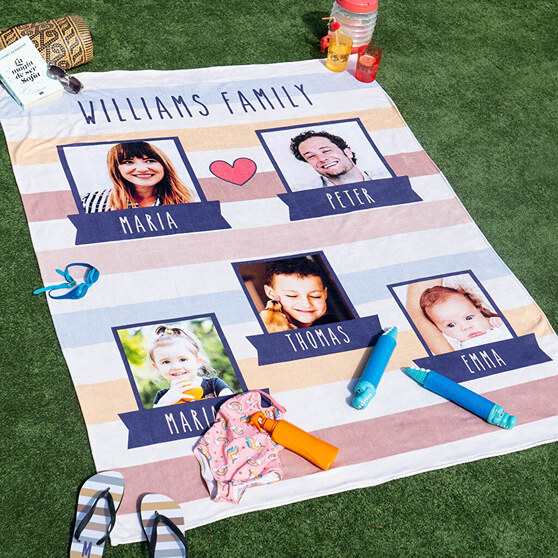 Personalised beach towels for the beach and pool Personalised beach towels for the beach and pool