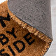 Felpudo fibra de coco hueso personalizado