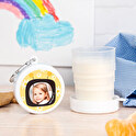 Personalised unbreakable plastic cup