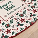 Jupe personnalisée de sapin de Noël