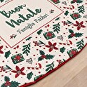 Gonna albero di Natale personalizzata