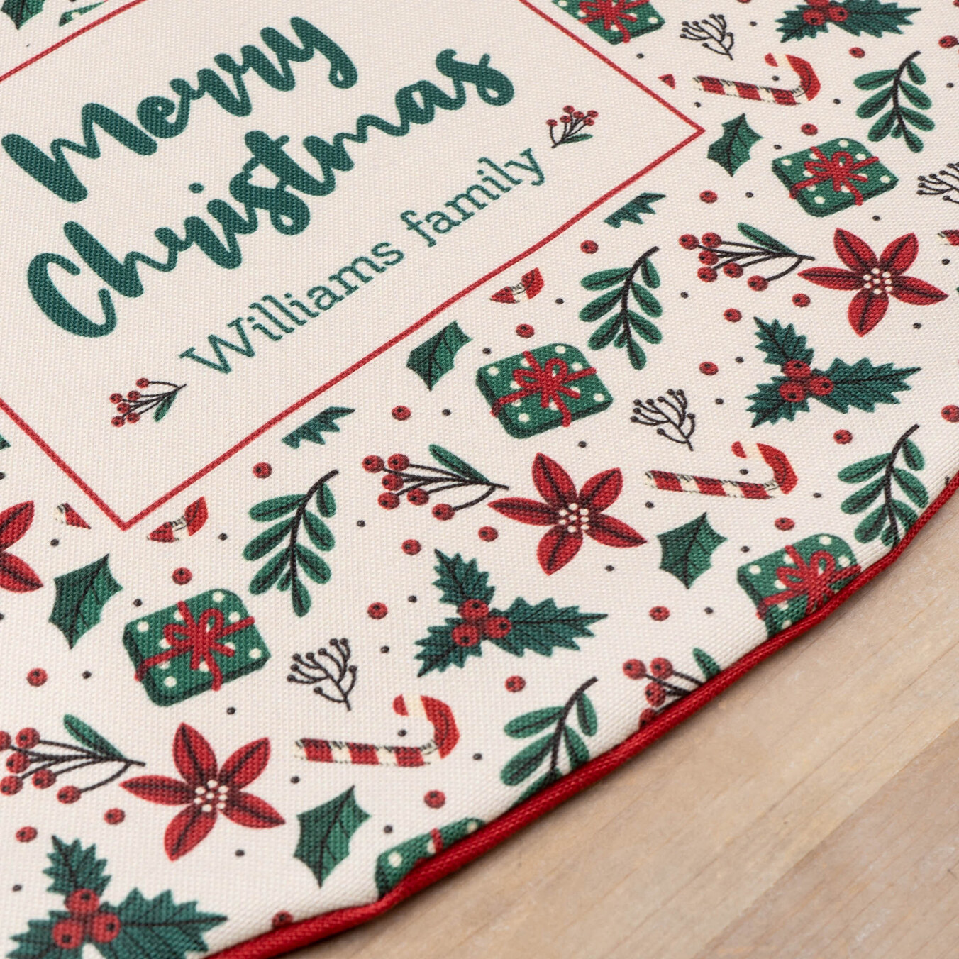 Personliga kjolar för julgranar