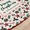 Personalised Christmas tree skirt Personalised Christmas tree skirt