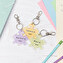 Porte-clés acrylique personnalisé avec forme de puzzle Porte-clés acrylique personnalisé avec forme de puzzle