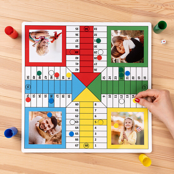 Parchis personnalisé avec photos Parchis personnalisé avec photos