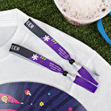 Bedrukte stoffen polsbandjes en festival bandjes