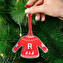 Personalised jumper shaped Christmas ornament Personalised jumper shaped Christmas ornament