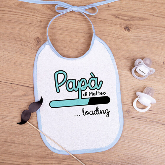 Bavaglino da neonato personalizzato con nome Bavaglino da neonato personalizzato con nome