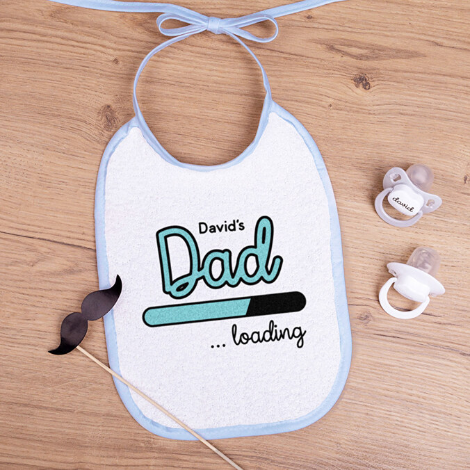 Personalised towel bib