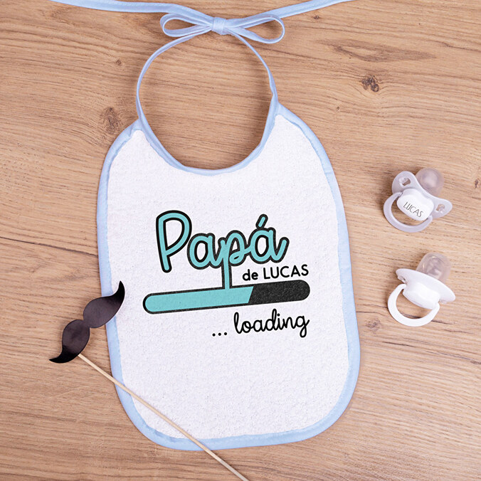 Babero bebé personalizado