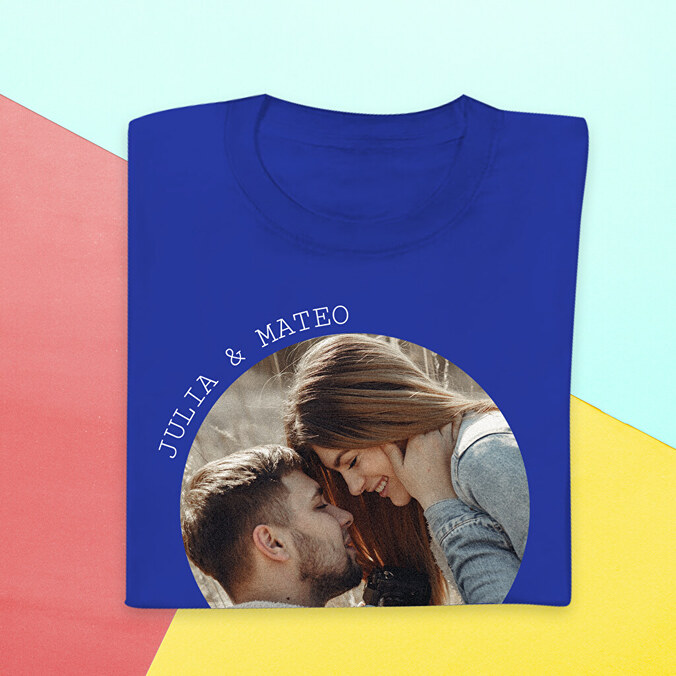 Personaliserede T-shirts til mænd med billede
