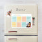 Personalised magnetic fridge calendar