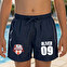 Personalised men’s swim shorts