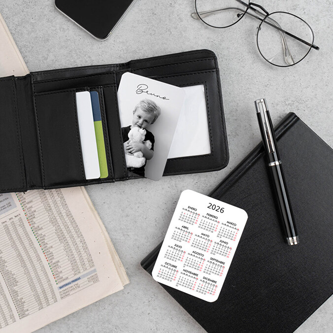 Calendarios de bolsillo personalizados