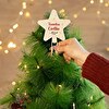 Estrela personalizada árvore de Natal