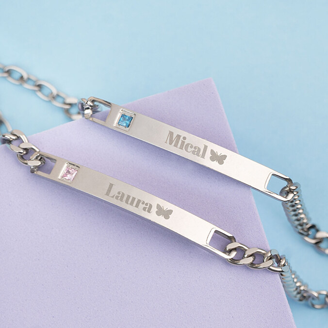 Graviertes Armband für Kinder