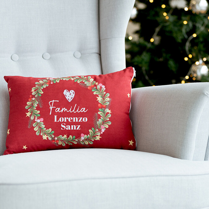 Cojín rectangular 40x25 personalizado