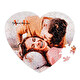 Puzzle a forma di cuore personalizzato