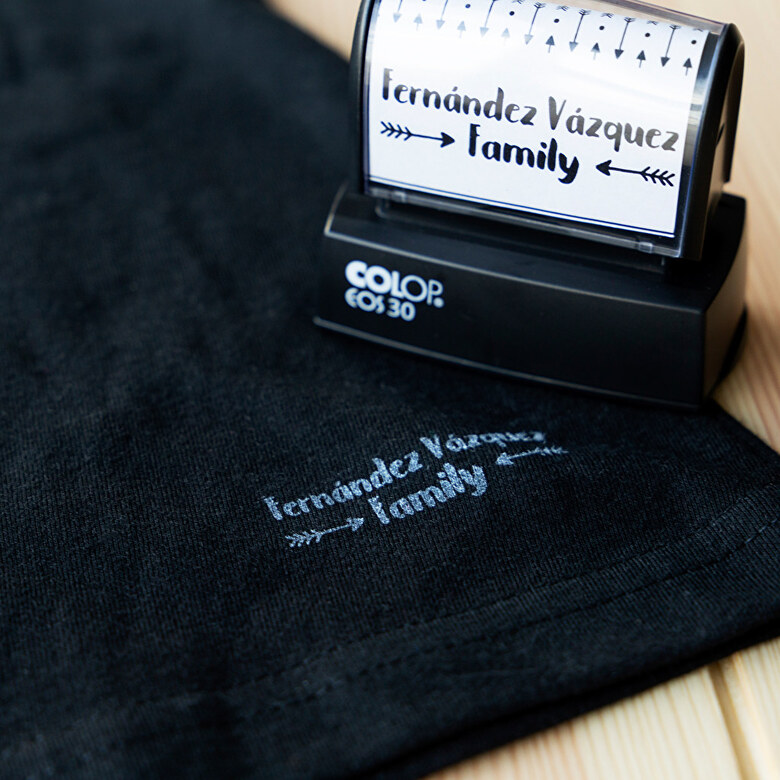 für ein beliebigen Stempel Textilstempel 