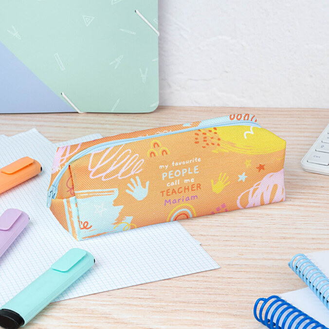 Estuche escolar de bolsa personalizado