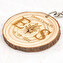 Llaveros de madera natural grabados Llaveros de madera natural grabados