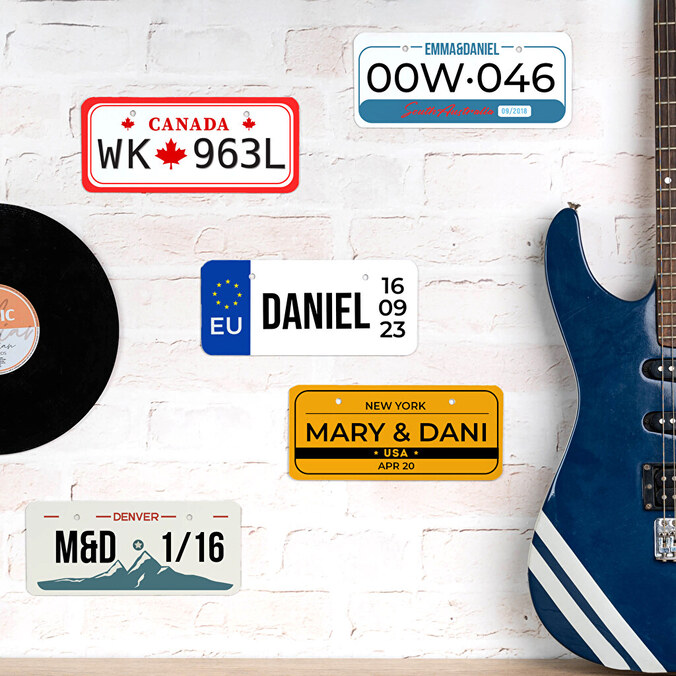 Matrículas personalizadas