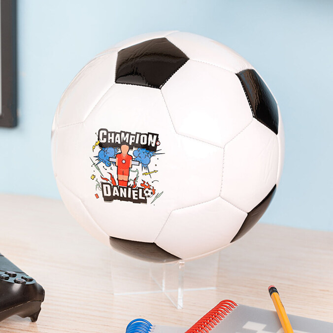 Voetbal bedrukken