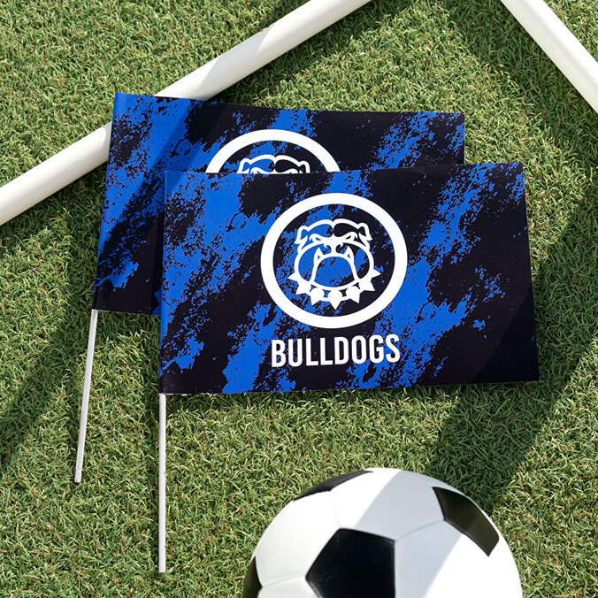 Personalised paper flags