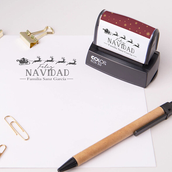 Sellos automáticos personalizados para papel