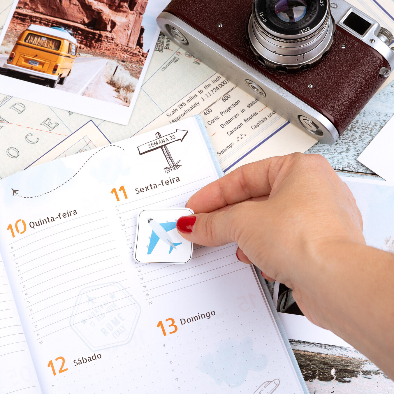 Agenda A5 Luxe personalizada