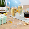 Bicchiere da champagne personalizzato