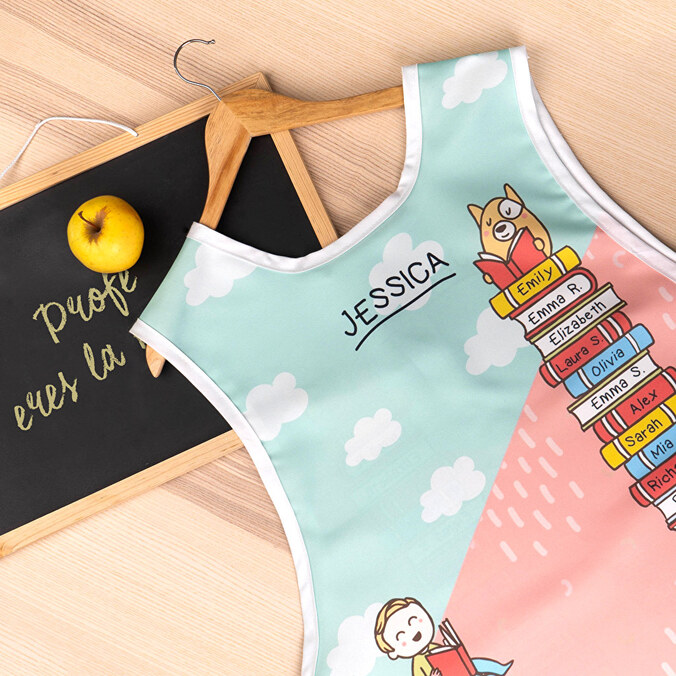 Personalizowany fartuch-podomka wychowawcy