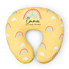 Personalised travel neck pillow