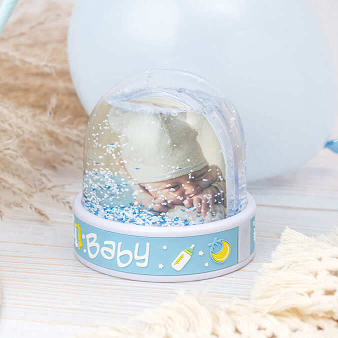 Personlig snöglob för baby