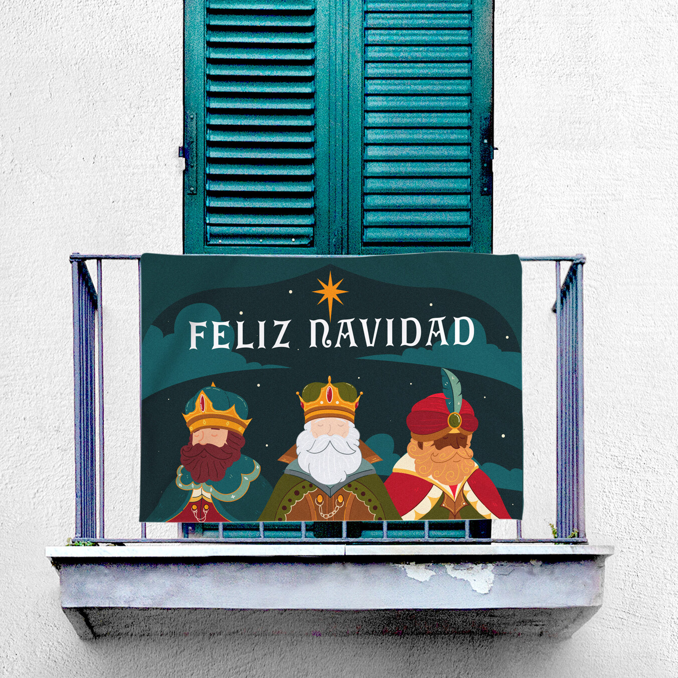 Balconera de tela personalizada
