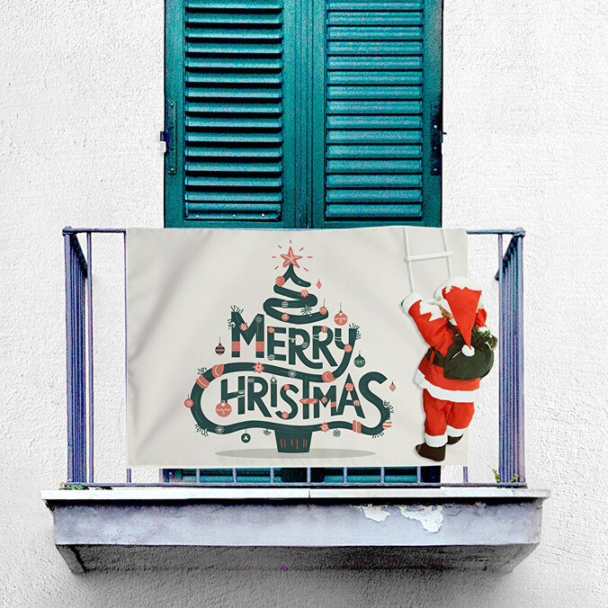 Parvekelippu omalla kuvalla