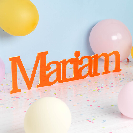 Personalised name signs Decorative names Wanapix