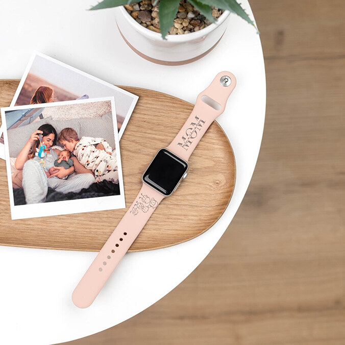 Personalised Apple Watch straps