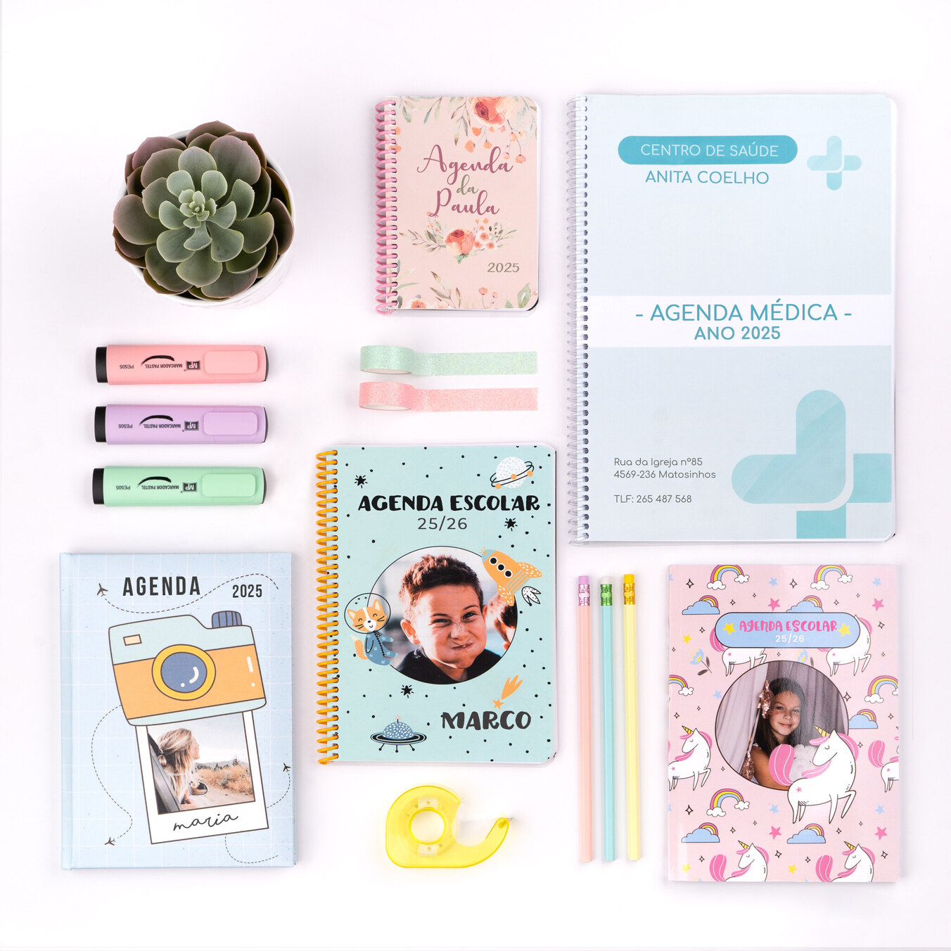 Agenda A5 Luxe personalizada
