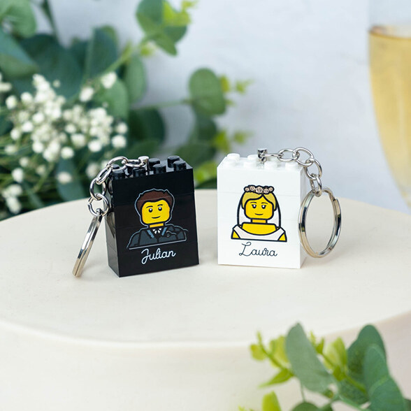 Porta-chaves Blocks personalizado