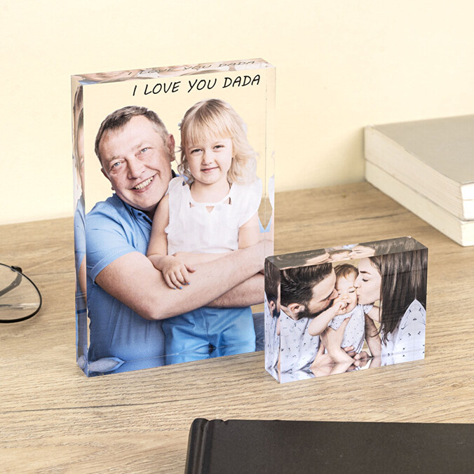 Personalizowane zdjęcia na akrylu w formie bloku