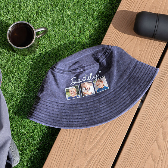 Personalised bucket hat